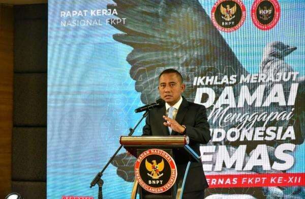 Kepala BNPT Tegaskan Pencegahan Terorisme Wajib Dilaksanakan, FKPT Jadi Garda Depan di Daerah