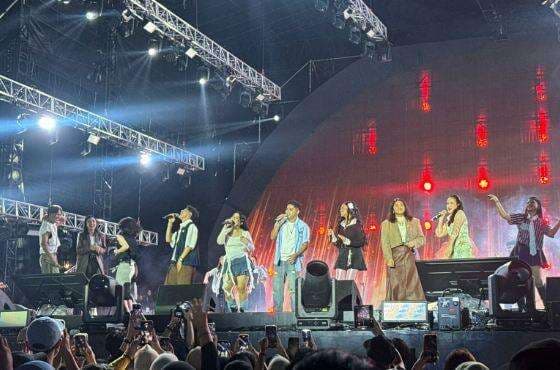 Top 10 Indonesian Idol 13 dan Yovie Widianto Guncang Synchronize Fest 2025