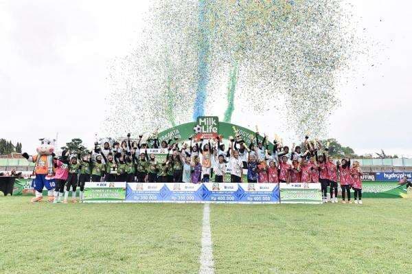Juara Baru Lahir di MilkLife Soccer Challenge Yogyakarta Seri 1 2025‑2026, Talenta Putri Berkembang Pesat