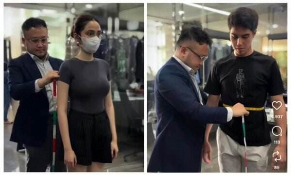 Usai Melamar, El Rumi Ajak Syifa Hadju Fitting Baju Pengantin