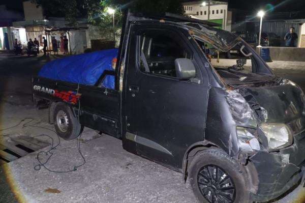 Kecelakaan Mobil Pikap Tabrak Toko Sembako di Jombang, Sopir Diduga Mengantuk
