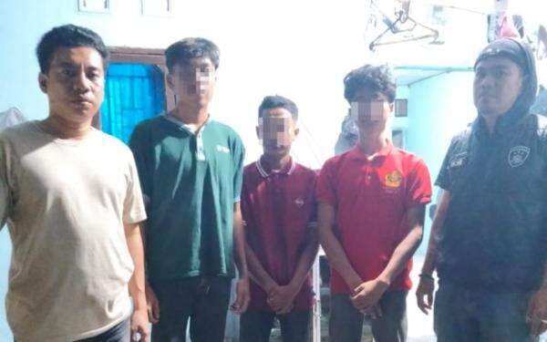 Polisi Bekuk 4 Pelaku Penyerangan Brutal ke Pelajar di Gowa