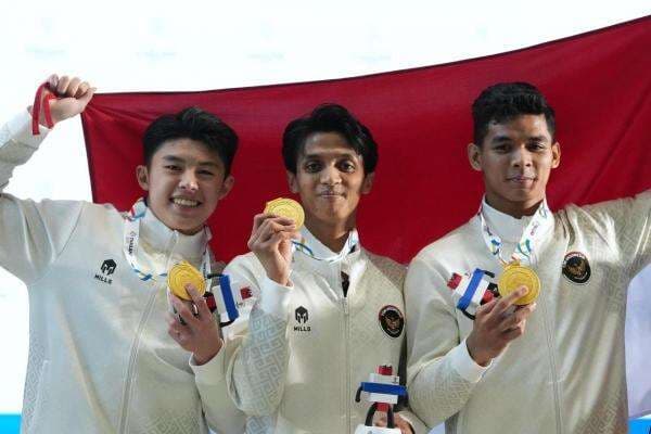 Update Klasemen Medali SEA Games 2025, Indonesia Tambah Perolehan Emas