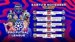 Jadwal Lengkap Pro Futsal League: BTS Vs Pangsuma FC, Live MNCTV!