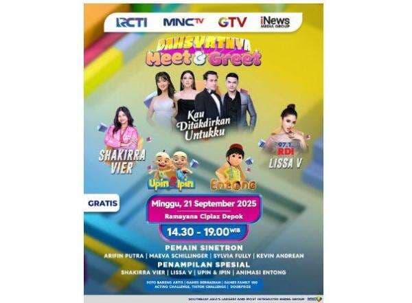 Deretan Pemain Sinetron Kau Ditakdirkan Untukku Siap Menyapa Warga Depok!