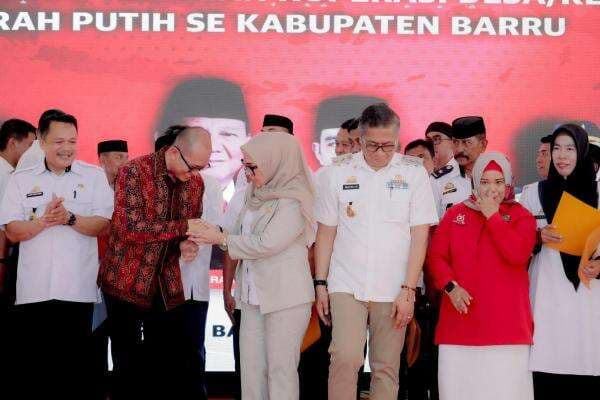 Barru Cetak Sejarah, Pelantikan Serentak Koperasi Merah Putih Pertama di Sulsel Resmi Digelar