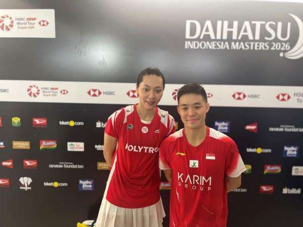 Debut Manis Pasangan Gado-Gado Terry/Gloria: Atmosfer Istora Serasa Bela Negara Sendiri