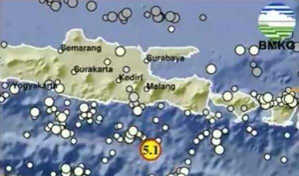 Breaking News! Gempa Besar M5,1 Guncang Malang Jawa Timur
