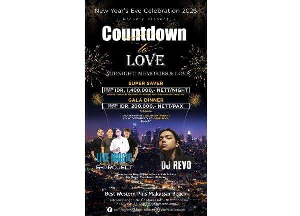 Countdown to Love: Rayakan Malam Tahun Baru Penuh Romansa dan Keajaiban