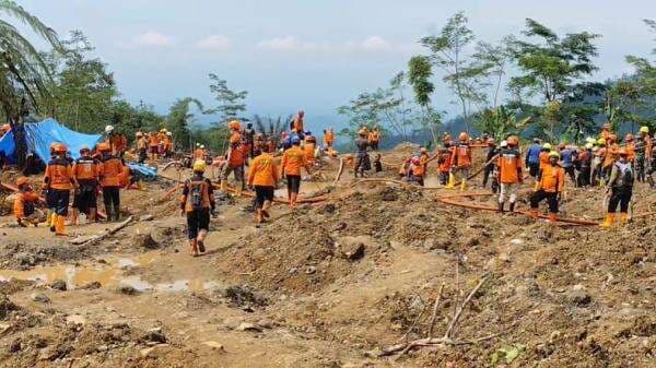 Operasi SAR Terakhir Pencarian Korban Longsor Banjarnegara Difokuskan di Sektor C