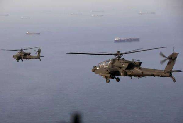 AS Kembali Gempur Iran Usai Insiden Helikopter Apache di Selat Hormuz