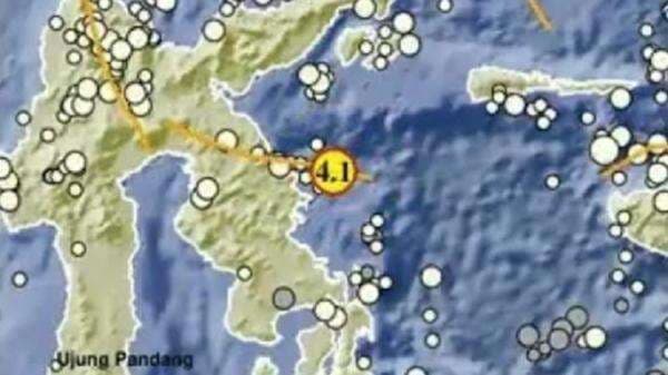 Gempa Bumi Terkini Magnitudo 4,1 Guncang Morowali Sulteng
