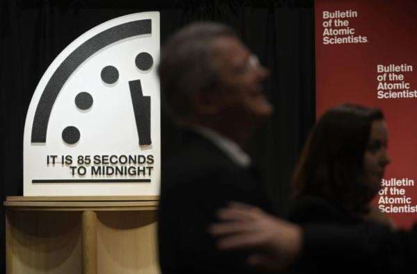 Jam Kiamat Berdetak Lagi, 85 Detik Menuju "Tengah Malam"