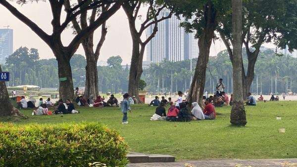 Libur Long Weekend Isra Mikraj, Monas Diserbu 5.000 Pengunjung