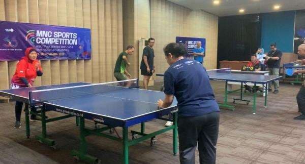 Back-to-Back Juara Tenis Meja HUT Ke-36 MNC Group, Global Jaya Sejahtera Ungkap Rasa Bahagia