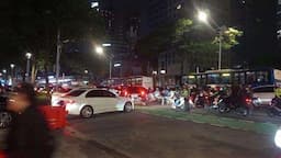 Lalu Lintas Sekitar GBK Padat Usai Perayaan Natal Tiberias