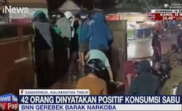 42 Orang Ditangkap dari Penggerebekan Narkoba di Samarinda, BNNP Sita 10 Kg Sabu