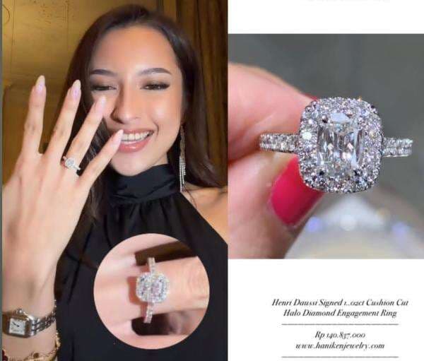 Dilamar Justin Hubner, Harga Cincin Tunangan Jennifer Coppen Capai Rp500 Juta!