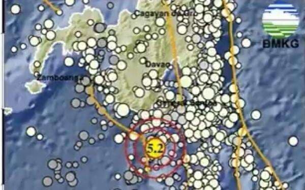 Gempa Hari Ini M 5,2 Guncang Tahuna Sulut, Berpusat di Laut