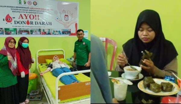Unik! Donor Darah di Sinjai Disuguhkan Coto Khas Makassar