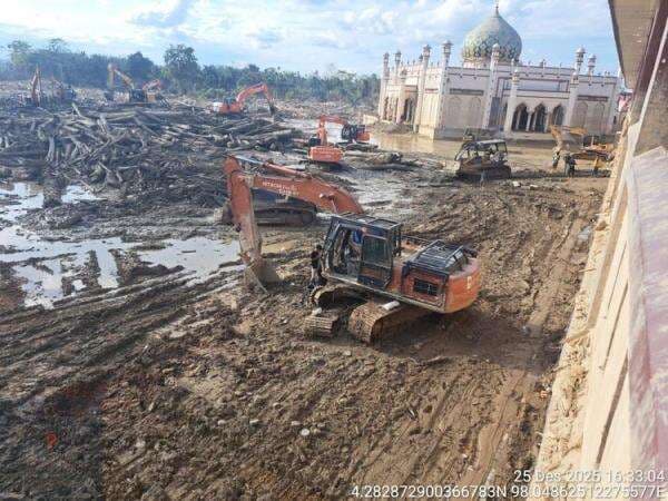 Kemenhut Percepat Pembersihan Tumpukan Kayu Pascabanjir Sumatera