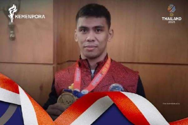 Pegulat Muhammad Aliansyah Sumbang Emas ke-71 untuk Indonesia di SEA Games 2025