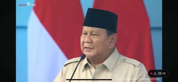 Presiden Prabowo Tegaskan Prajurit adalah Benteng NKRI