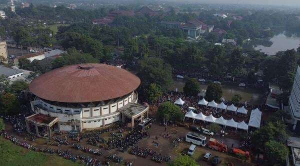 Manfaatkan Fasilitas Pemkab, Karang Taruna dan KNPI Kabupaten Bogor Sukses Gelar Halal Bihalal