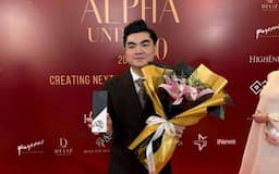 Samuel Christ Raih The Alpha Under 40, Ajak Anak Muda Bermimpi Besar!