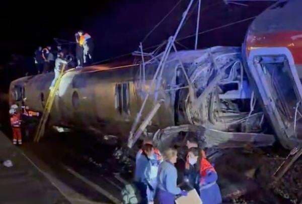 Korban Tewas Tabrakan 2 Kereta Cepat di Spanyol Jadi 39 Orang, Penyebab Masih Misterius