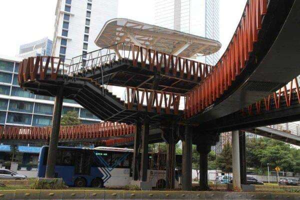 Plat Besi JPO Sering Dicuri, Pramono Instruksikan Ganti Material