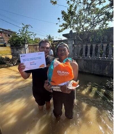 BNI Perluas Jangkauan Bantuan Logistik untuk Masyarakat Terdampak Bencana Sumatera