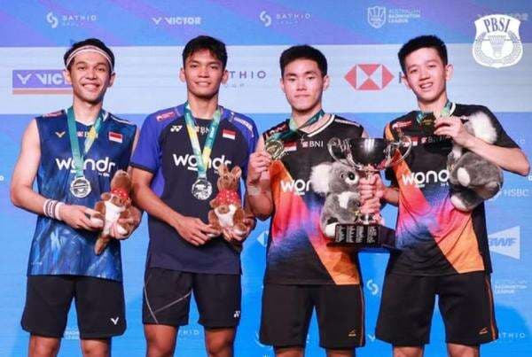 Hasil Lengkap Final Australia Open 2025: Indonesia Borong Dua Gelar Lewat All Indonesian Final