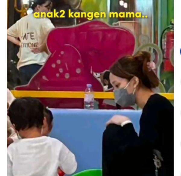 Viral Foto Jule Main Bareng Anak Tanpa Hijab, Netizen: Auranya Langsung Beda