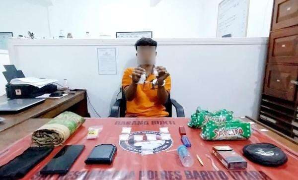 Polisi Barito Utara Ungkap Peredaran Sabu, Amankan 40,28 Gram dari Barak dan Hutan