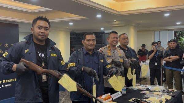 Gudang Senjata Ilegal Dibongkar, Pelaku Ngaku Belajar Merakit Senpi dari YouTube