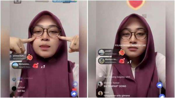 Viral! Bu Guru Salsa Live TikTok, Bodo Amat jika Anak Lihat Video Syur Miliknya
