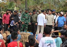 Gibran Pastikan Kebutuhan Dasar Pengungsi Banjir di Tapsel Terpenuhi