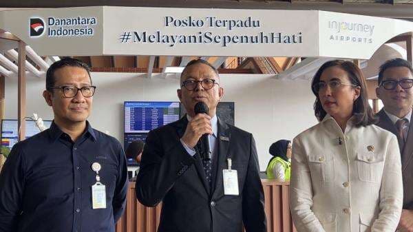 Jelang Libur Nataru, Penumpang Penerbangan Domestik di Bandara Soetta Melonjak 2 Persen