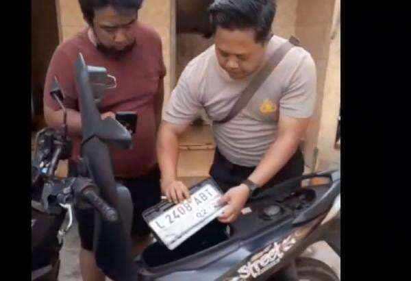 Dramatis! Polisi Gagalkan Curanmor di Jalur Suramadu, Motor Diamankan Pelaku Kabur
