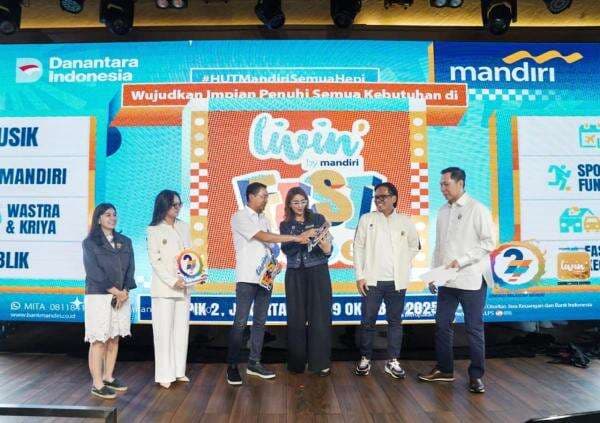 Bank Mandiri Gelar Livin’ Fest 2025, Sinergikan UMKM dan Ekonomi Kreatif Bank Mandiri Gelar Livin’ Fest 2025, Sinergikan UMKM dan Ekonomi Kreatif