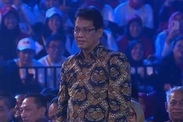 Momen Purbaya hingga Teddy Disambut Gemuruh Tepuk Tangan di Puncak Hari Guru