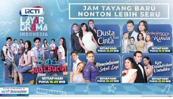 Jam Tayang Baru, Drama Indonesia di RCTI Jadi Makin Seru Setiap Hari!