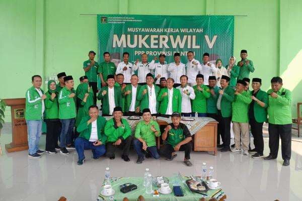 PPP Banten Gelar Mukerwil V, Fokus Konsolidasi Hadapi Verifikasi Pemilu 2029