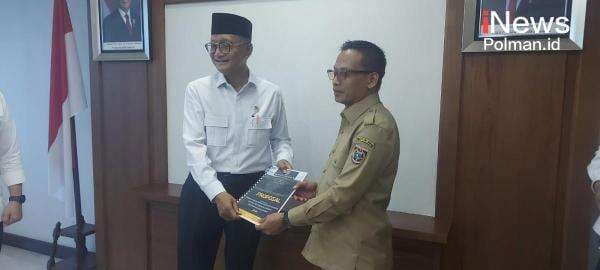 Perjuangkan Infrastruktur Wilayah Terpencil, Bupati Polman Bertemu Menteri PU RI