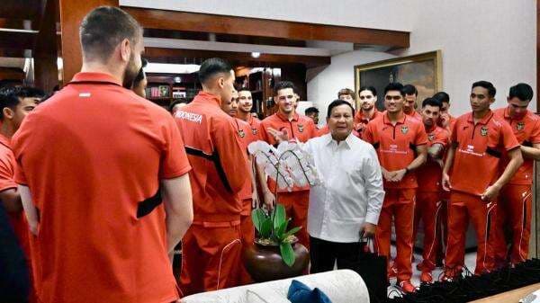 Pertemuan Presiden Prabowo dan Timnas Indonesia Dibalut Nuansa Kekeluargaan