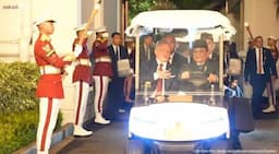 Ketika Prabowo Sopiri Raja Yordania Naik Buggy Car di Istana
