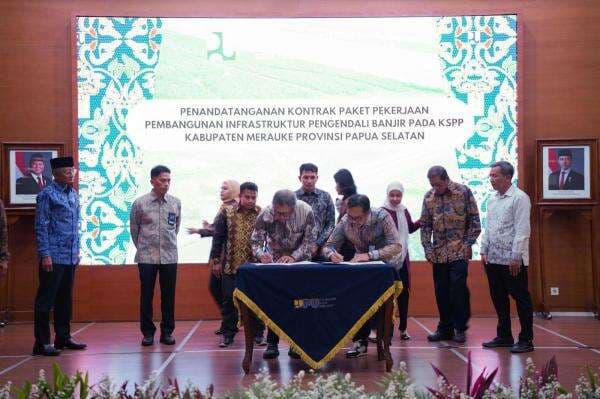 ADHI Raih Kontrak Bangun Infrastruktur Air di Kawasan Strategis Produksi Pangan Merauke
