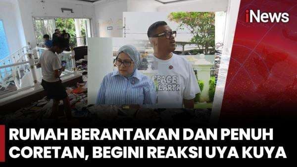 Uya Kuya dan Astrid Menangis Saat Pertama Kali Datangi Rumah yang Dijarah