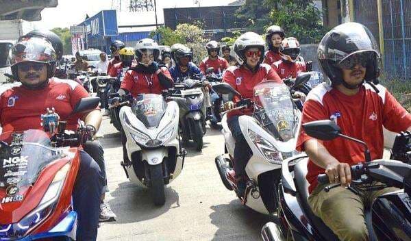 Kopdar! Komunitas Motor Matik Gede Gelar Riding dan Sharing soal Perawatan Kendaraan